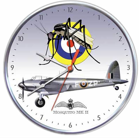 Mosquito MK II Collectible Wall Clock